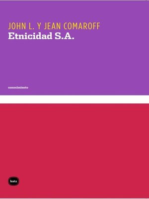 cover image of Etnicidad S,A